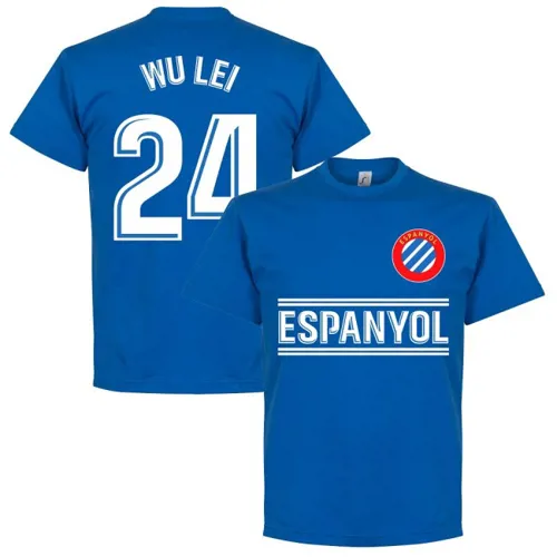 Espanyol team t-shirt Wu Lei - Blauw