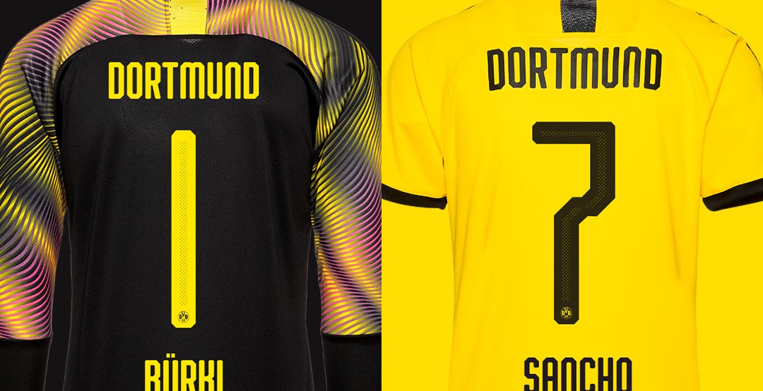Officiële Borussia Dortmund bedrukking 2019-2020