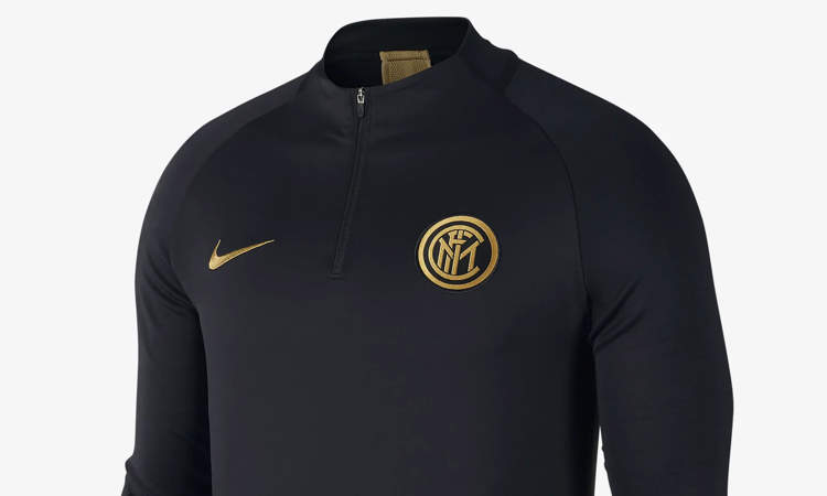 wang Met name regiment Zwart/goud Inter Milan trainingspak 2019-2020 - Voetbalshirts.com