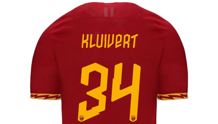 Officiële bedrukking AS Roma voetbalshirt 2019-2020