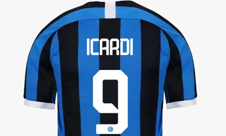 Officiële bedrukking Inter Milan voetbalshirt 2019-2020