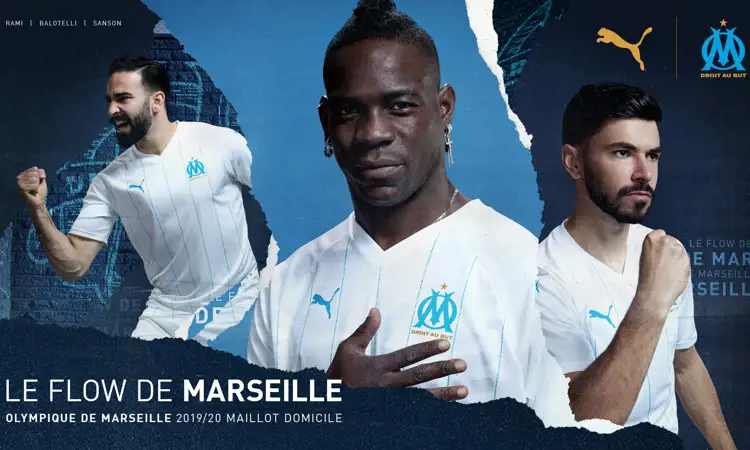 Olympique Marseille thuisshirt 2019-2020