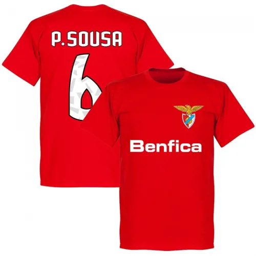 Benfica team t-shirt P. Sousa - Rood