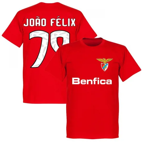 Benfica team t-shirt João Félix - Rood