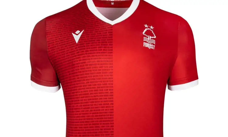 Nottingham Forest 40 years anniversary Europa Cup I voetbalshirt 2019