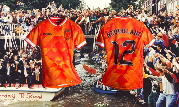 COPA lanceert Nederlands Elftal 1988 retro voetbalshirt