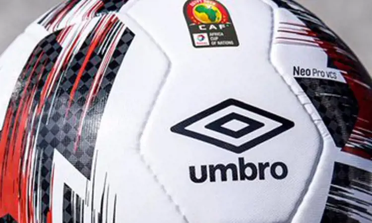 Officiële Afrika Cup 2019 wedstrijdbal van Umbro