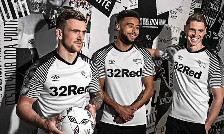 Derby County thuisshirt 2019-2020