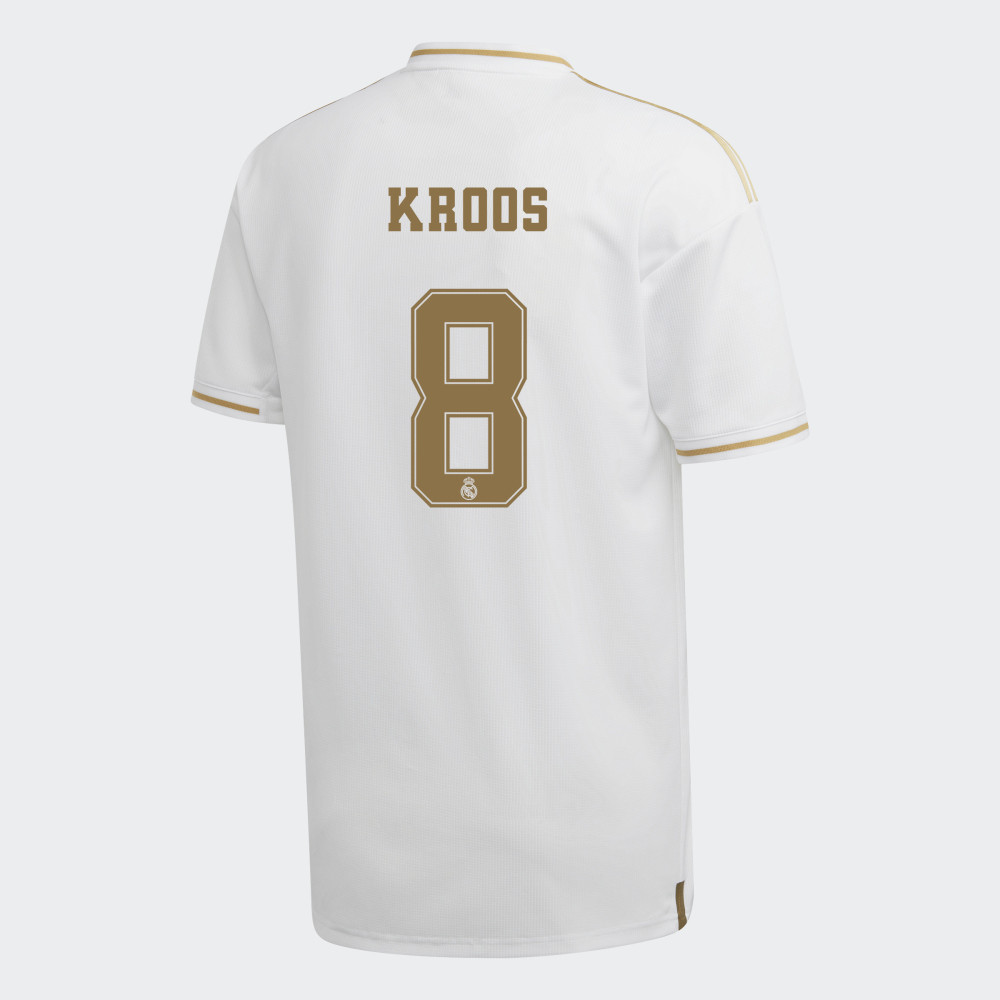 Niet ingewikkeld Twisted Planeet Officiële bedrukking Real Madrid voetbalshirt 2019-2020 - Voetbalshirts.com