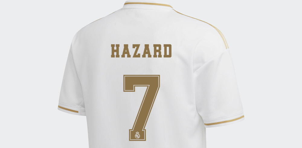 Officiële bedrukking Real Madrid voetbalshirt 2019-2020