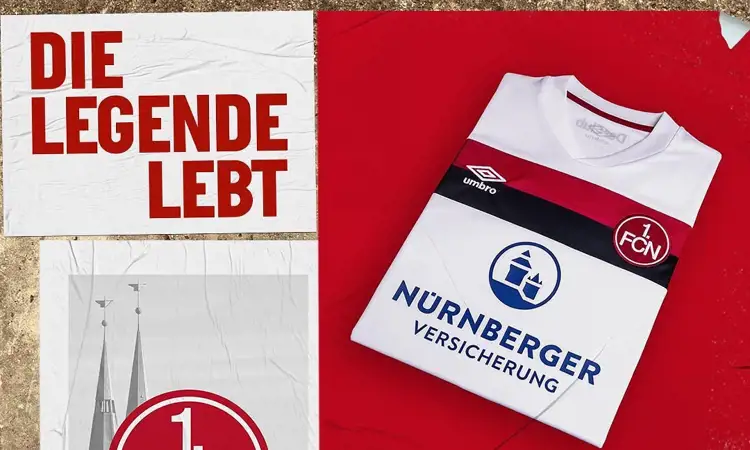 1. FC Nürnberg uitshirt 2019-2020
