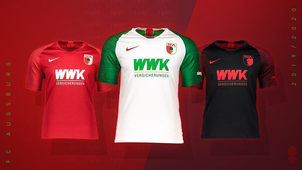 FC Augsburg voetbalshirts 2019-2020