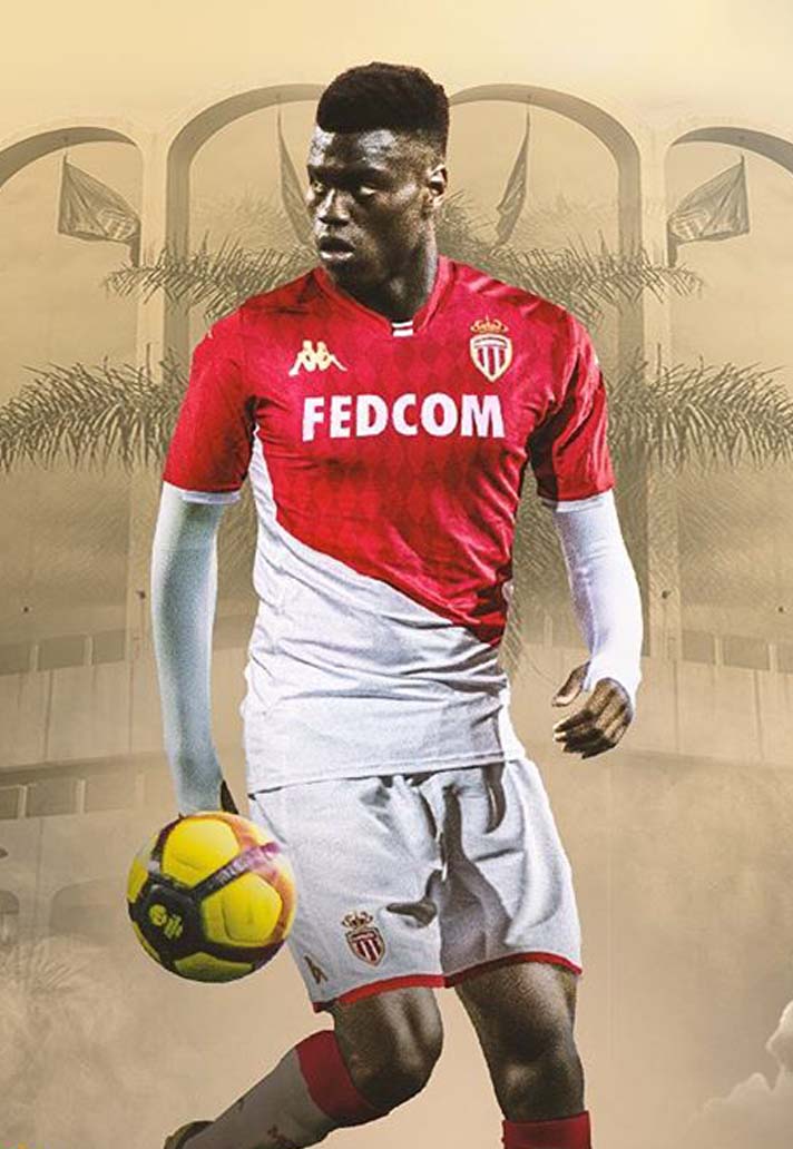 AS Monaco voetbalshirt 2019-2020