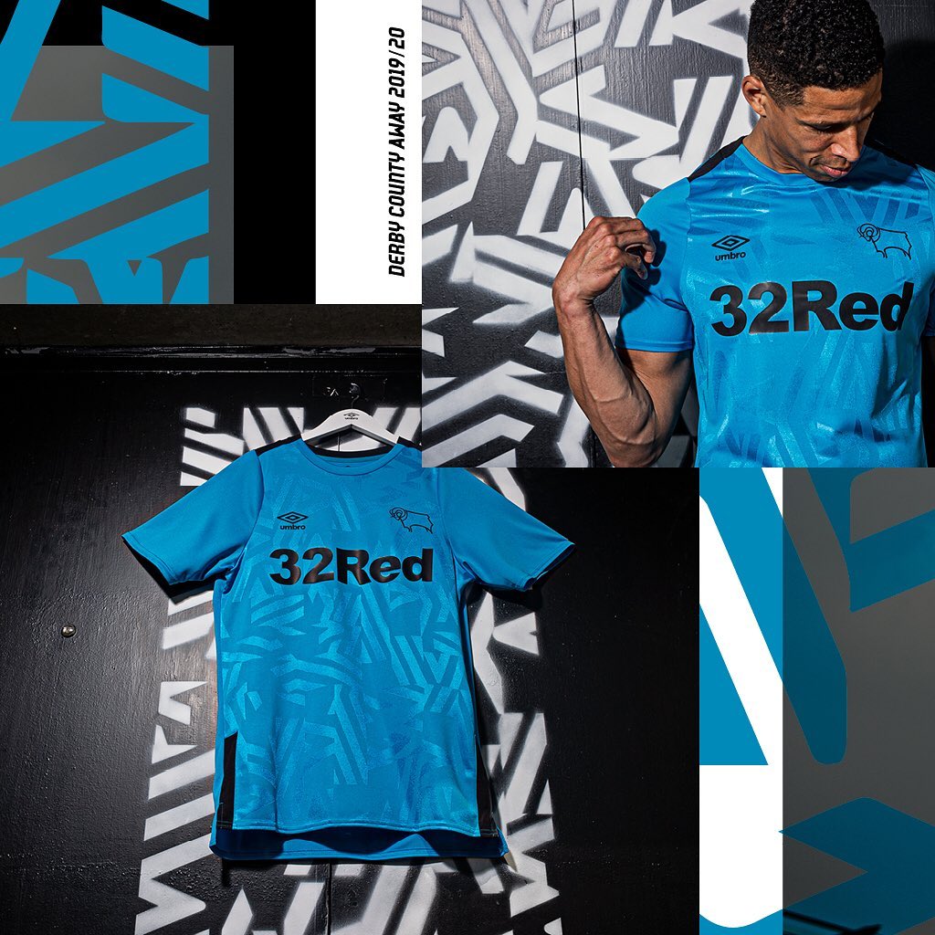 Derby County uitshirt 2019-2020