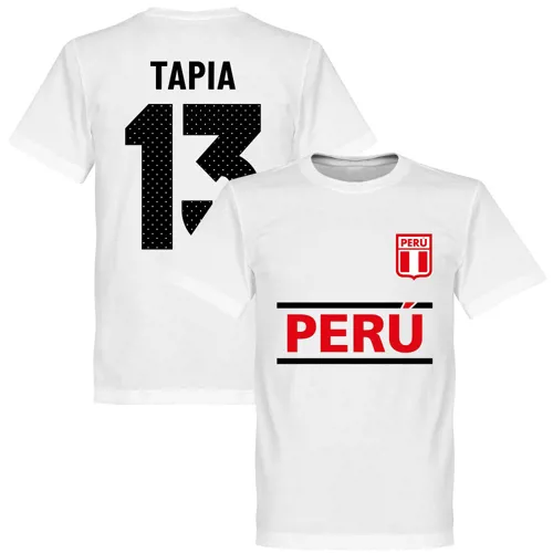 Peru Tapia team t-shirt - Wit