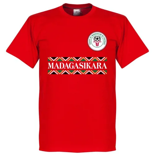 Madagaskar team t-shirt - Rood