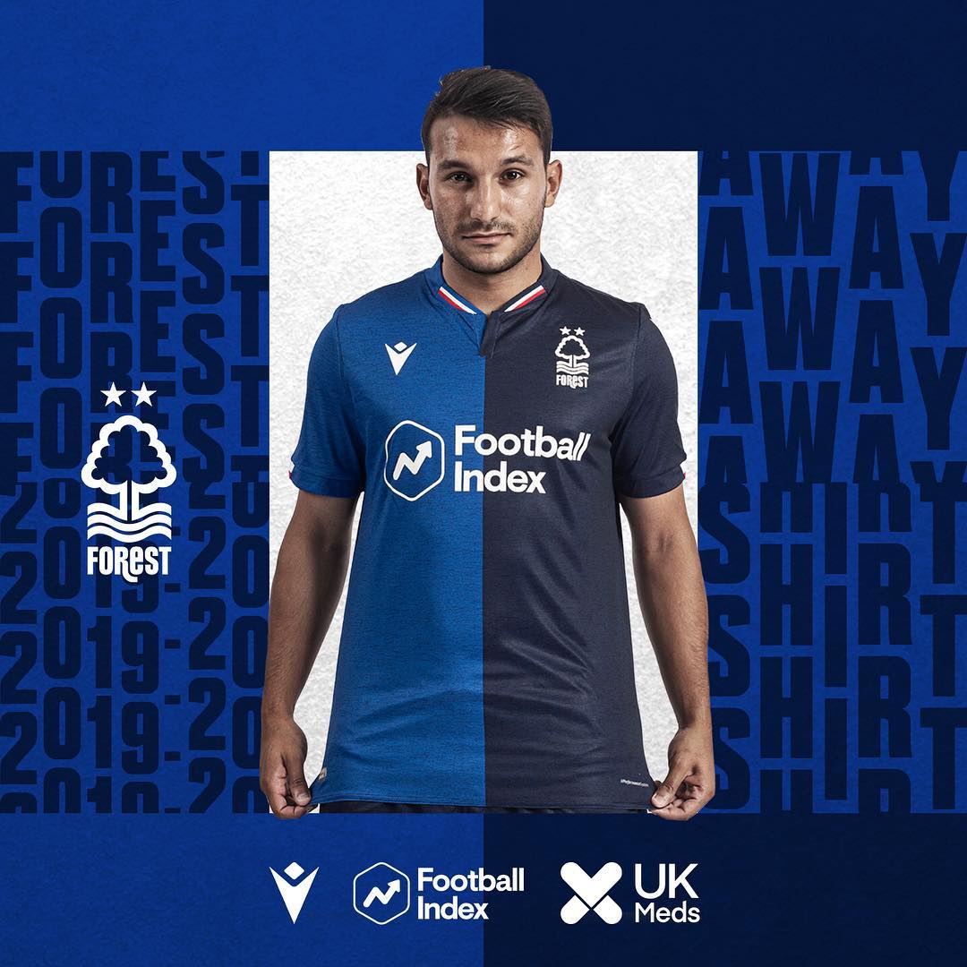 Nottingham Forest uitshirt 2019-2020