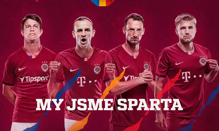 Sparta Praag voetbalshirts 2019-2020