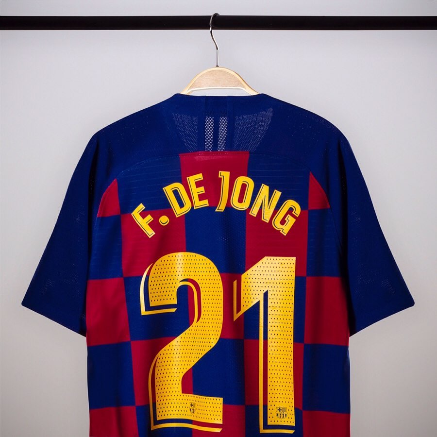 Frank Worthley Generaliseren Waardeloos Het Barcelona voetbalshirt van Frenkie de Jong - Voetbalshirts.com