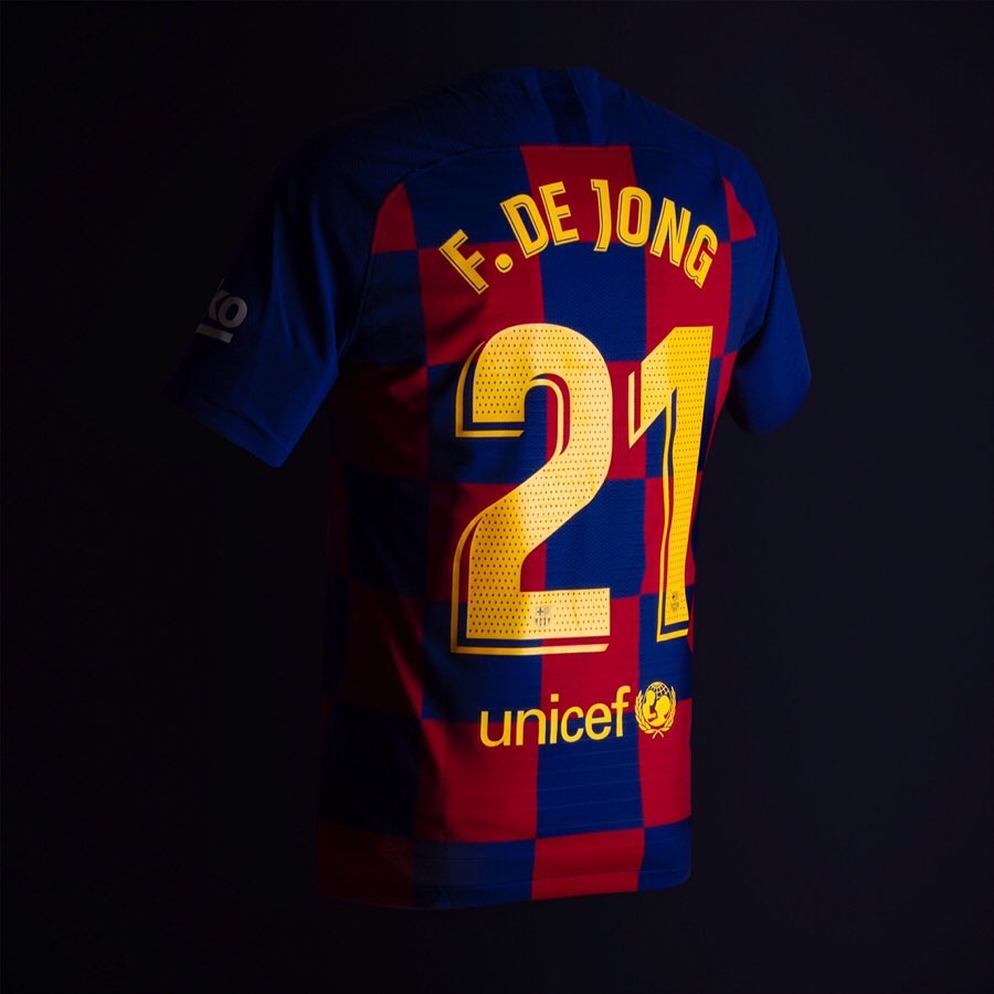 Barcelona tenue Frenkie de Jong