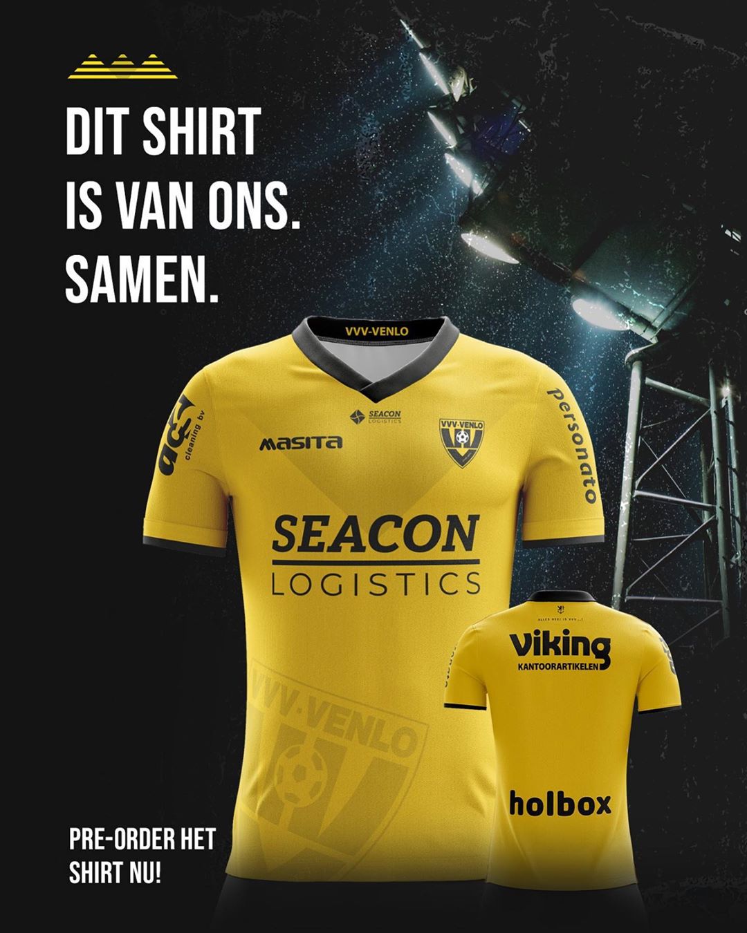 VVV Venlo thuisshirt 2019-2020