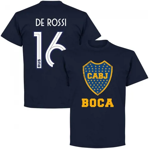 Boca Juniors CABJ De Rossi fan t-shirt - Navy