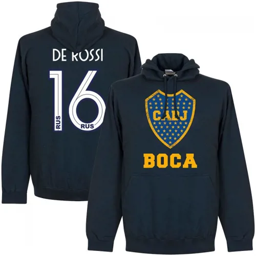 Boca Juniors De Rossi hoodie - Navy