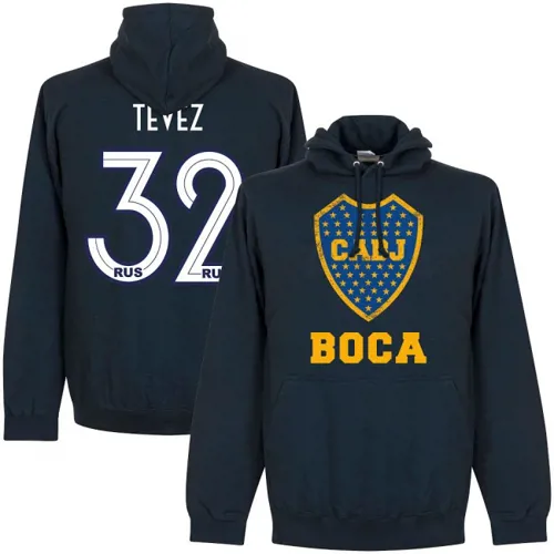 Boca Juniors Tevez hoodie - Navy