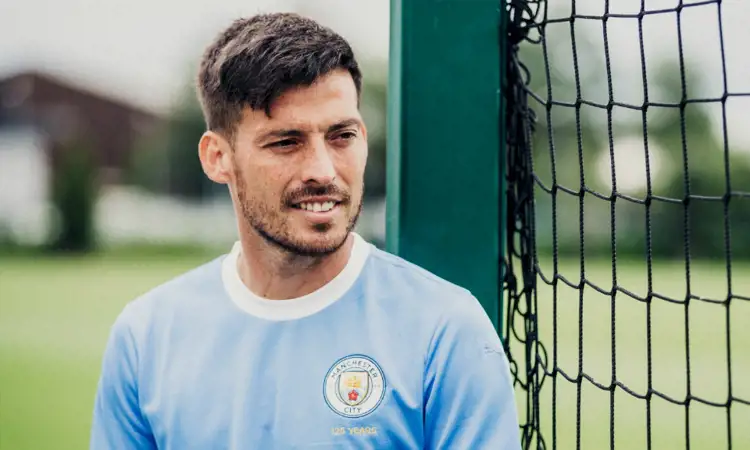 Manchester City retro voetbalshirt 125 jarig bestaan