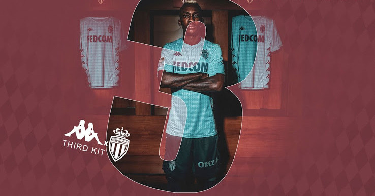 AS Monaco 3e wedstrijdshirt 2019-2020