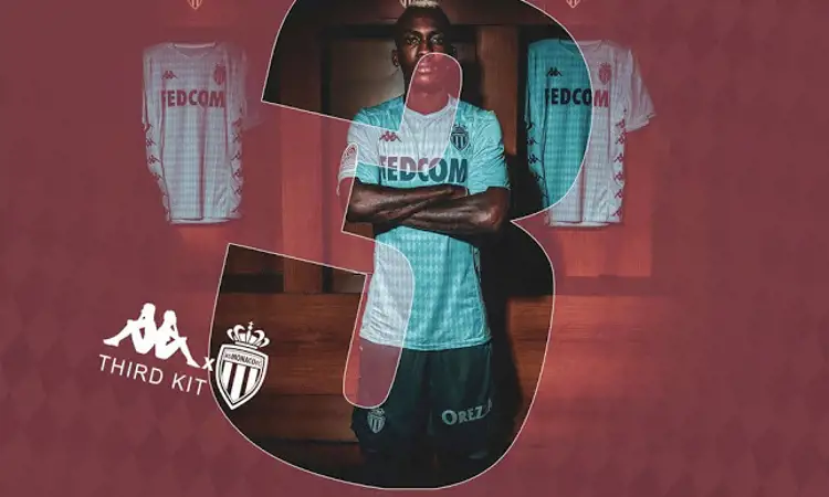 AS Monaco 3e wedstrijdshirt 2019-2020