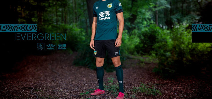 Burnley derde wedstrijdshirt 2019-2020