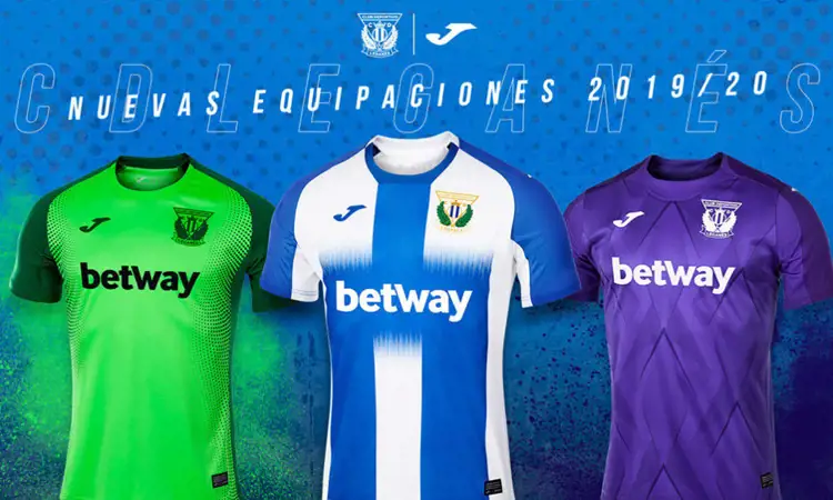 CD Leganés uitshirt en 3e shirt 2019-2020
