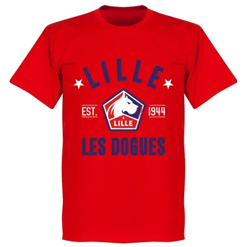 OSC Lille fan t-shirt - Rood 