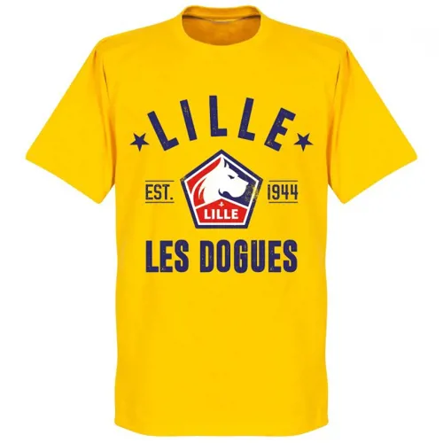 OSC Lille fan t-shirt - Geel