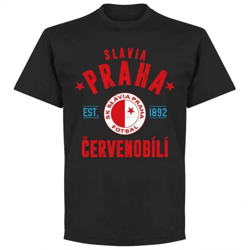 Slavia Praag Fan T-shirt - Zwart 