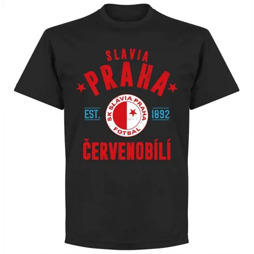 Slavia Praag Fan T-shirt - Zwart