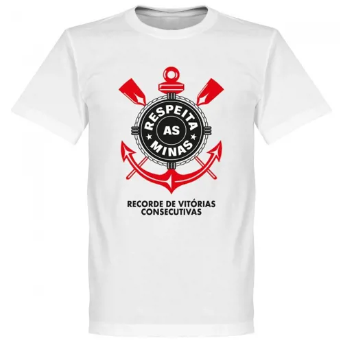 Corinthians Minas Logo T-Shirt - Wit
