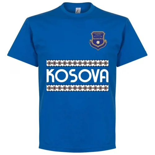 Kosovo fan t-shirt - Blauw