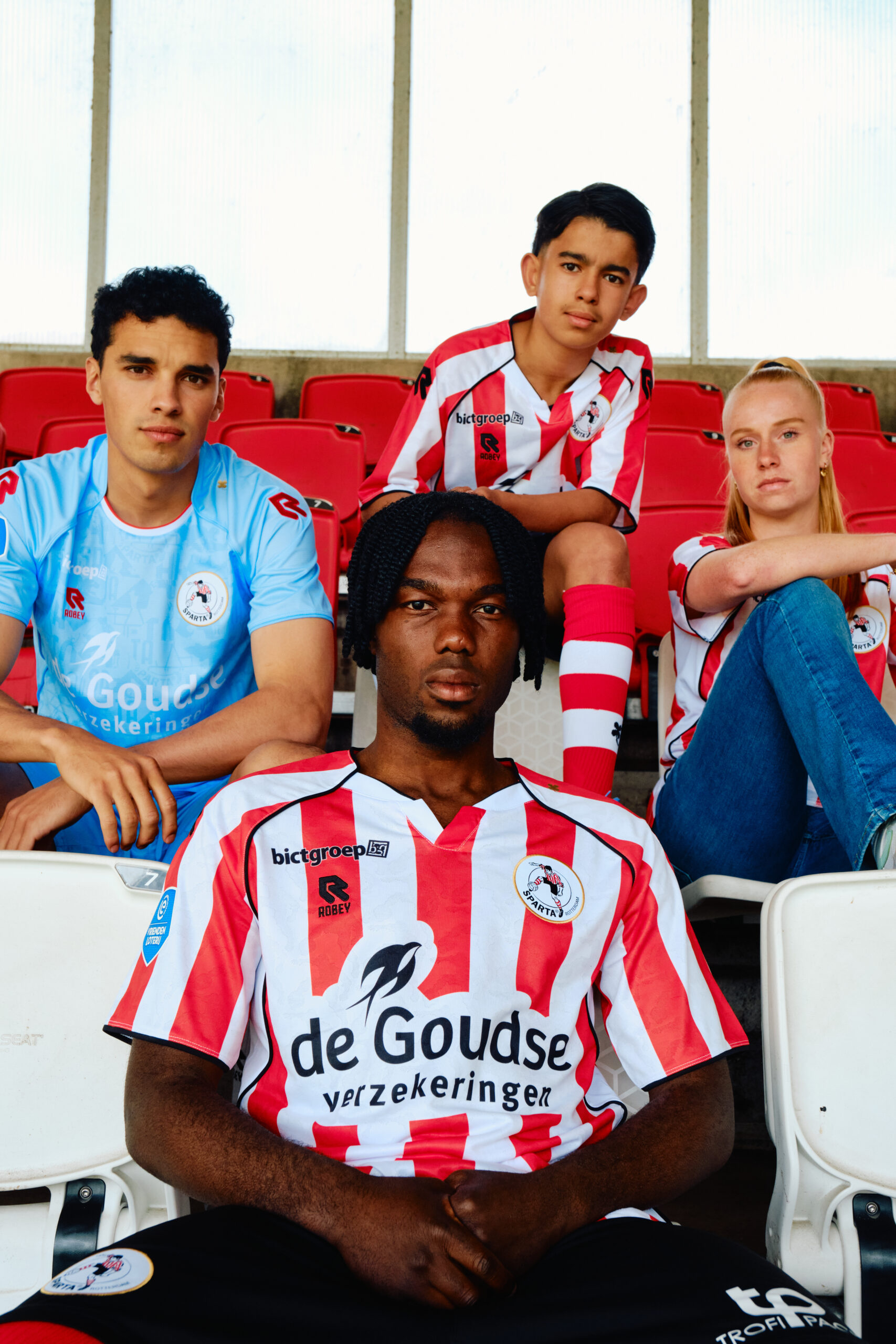 Sparta Rotterdam voetbalshirts 2025-2026 ode aan Willem van Hasselt en Spangen