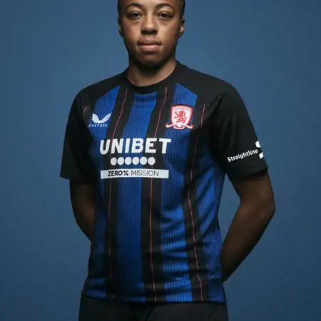 Dit zijn de Middlesbrough FC voetbalshirts 2025-2026