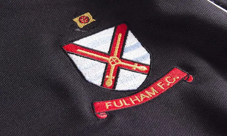 De Fulham retro voetbalshirts en trainingsjack van COPA Football