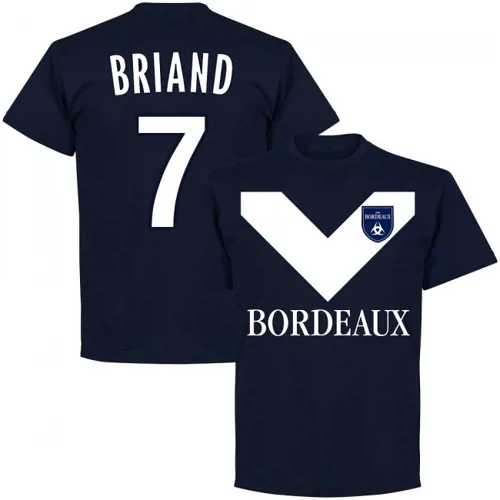 Girondins Bordeaux team t-shirt Briand
