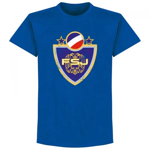 Joegoslavië Logo T-Shirt - Blauw