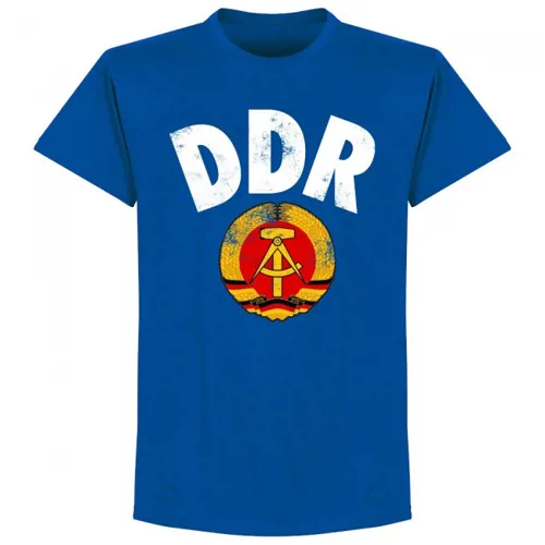 DDR logo T-Shirt - Blauw