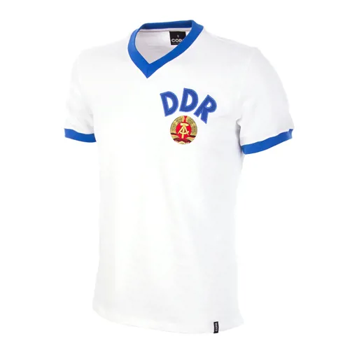 DDR retro voetbalshirt 1974