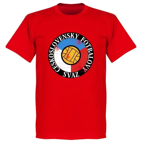 Tsjechoslowakije Logo T-Shirt - Rood