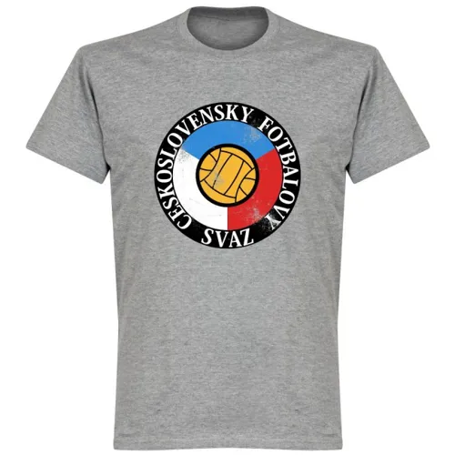 Tsjechoslowakije Logo T-Shirt - Grijs