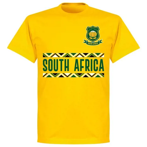 Zuid Afrika Rugby Team T-Shirt - Geel
