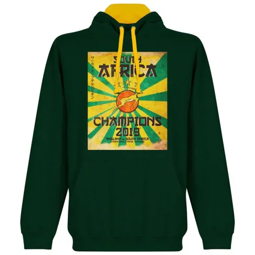 Zuid Afrika WK 2019 Rugby Winners Hoodie - Groen